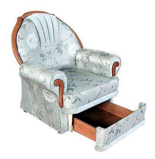Кресло для отдыха с ящиком от моделей 001-004 Наири