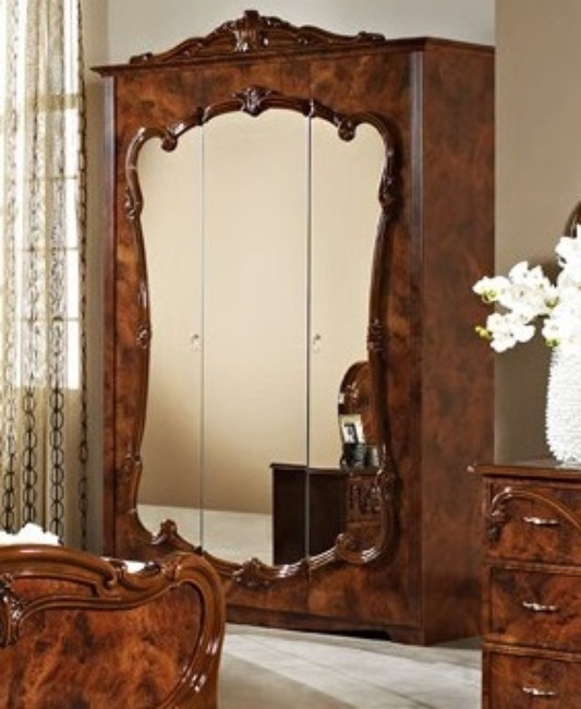 Шкаф 3-дв. с зеркалами «Тициана»