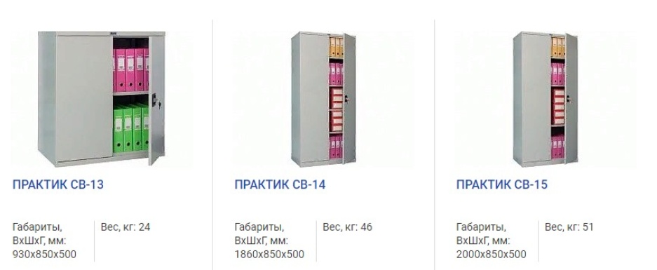 Шкафы для офиса